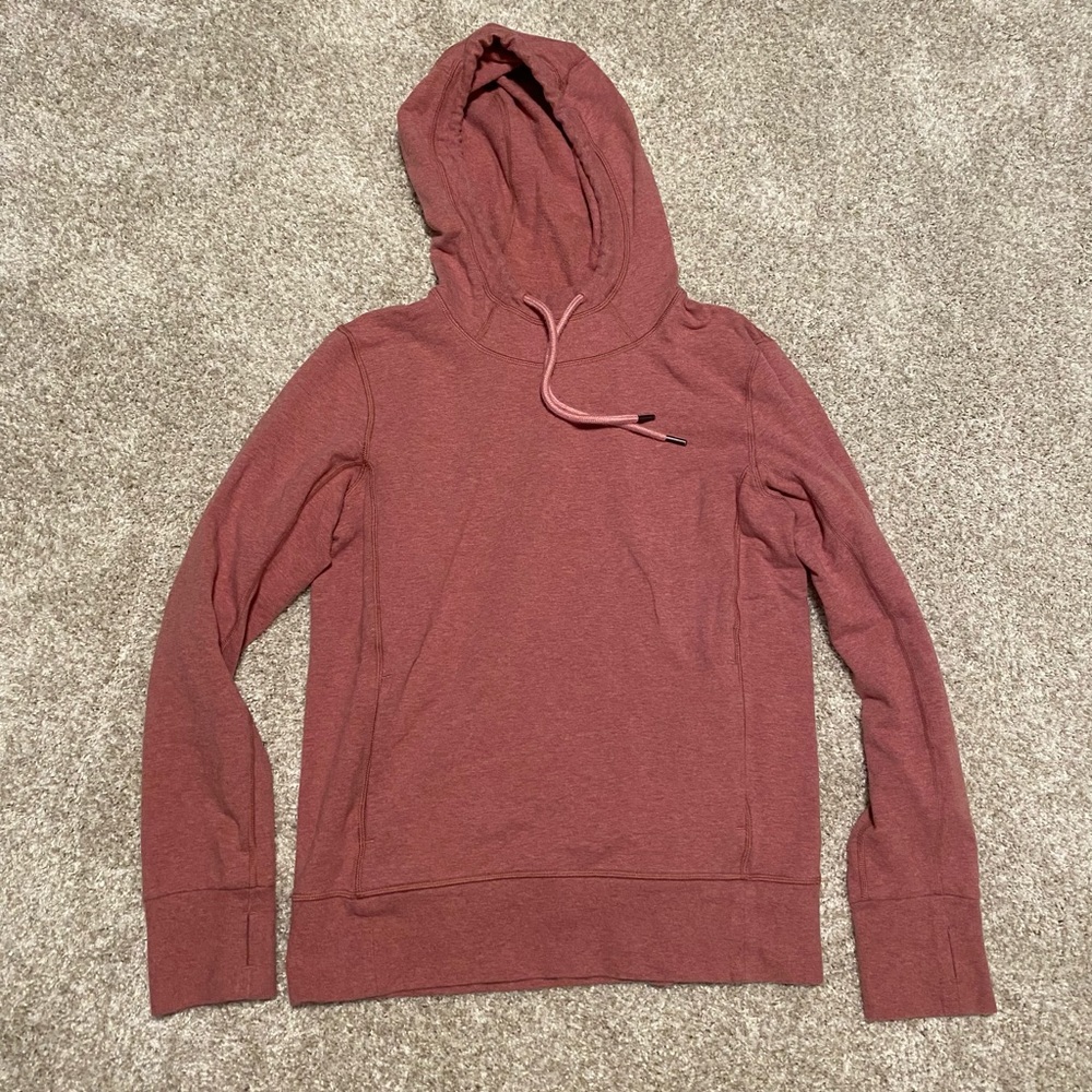 Stori "backstory" hoodie in heathered rose